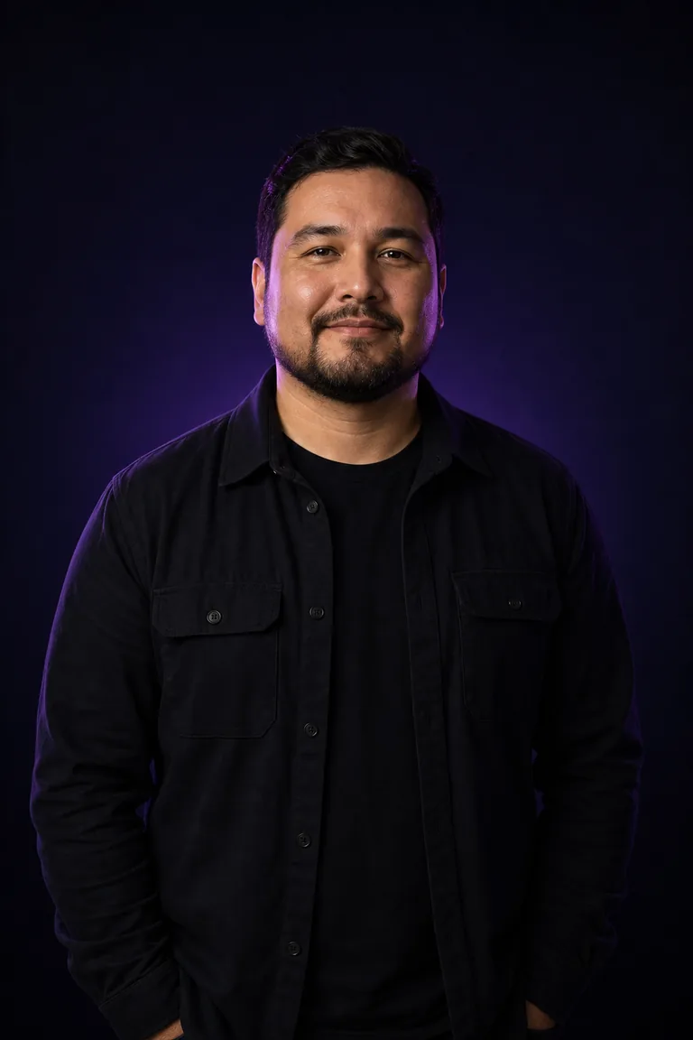 Fictional placeholder portrait for team profile 01