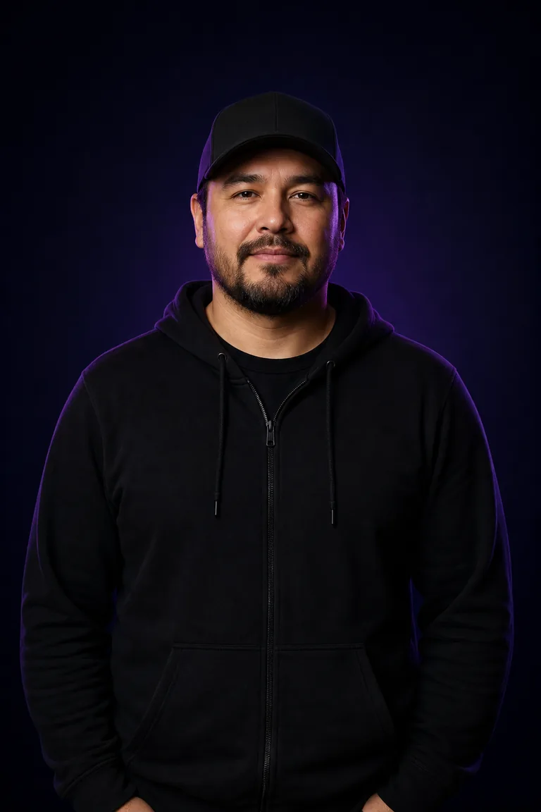 Fictional placeholder portrait for team profile 08